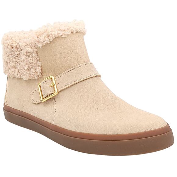 Cole Haan Women Nantucket Cozy Ankle Boot Booties Size US 7B Smokey Grey Suede - Picture 1 of 6